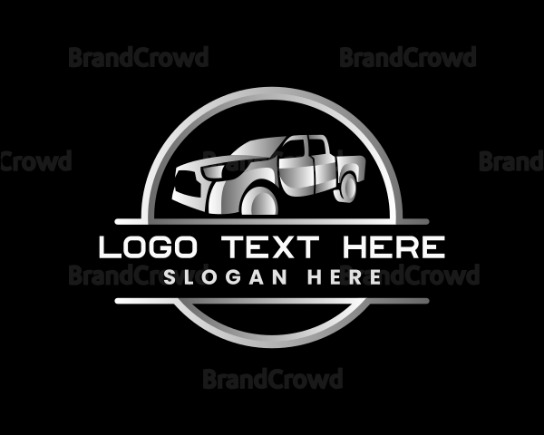 Automobile Car Pickup Logo