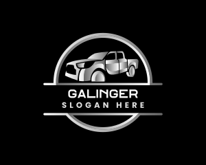 Automobile Car Pickup Logo