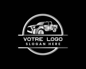 Racing - Automobile Car Pickup logo design