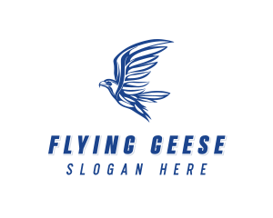 Flying Eagle Aviary logo design