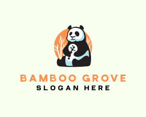 Bamboo - Bamboo Panda Bear logo design