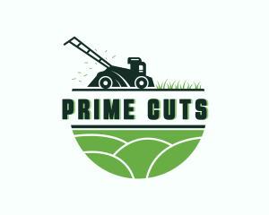 Grass Lawn Mower Gardening  logo design