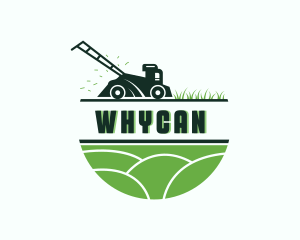Grass - Grass Lawn Mower Gardening logo design
