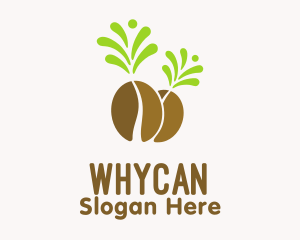 Coffee Farm - Organic Coffee Bean logo design