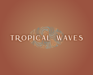 Tropical Wave Boutique logo design