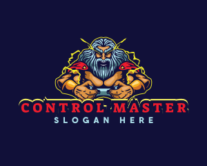 Controller - Zeus Gaming Controller logo design