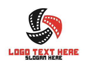 App - Media Filmstrip App logo design