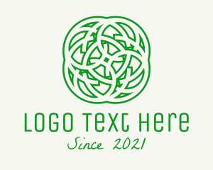 Scottish - Minimalist Intricate Knot logo design