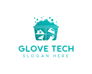 Cleaning Products Disinfection logo design