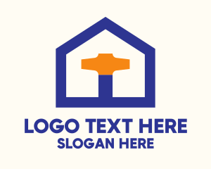 Toolbox - Hammer House Carpenter logo design
