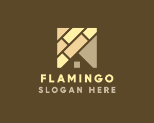 House Flooring Renovation Logo
