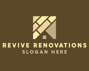 Renovation - House Flooring Renovation logo design