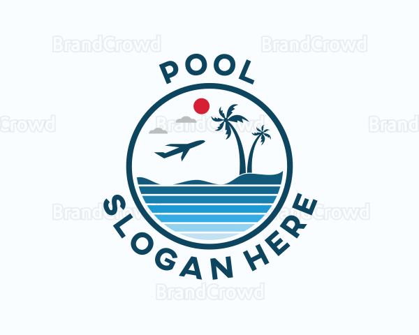 Tropical Island Travel Logo