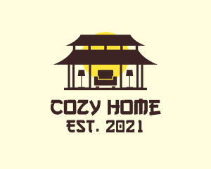 Asian Home Furnishing logo design