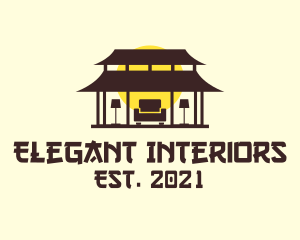 Asian Home Furnishing logo design