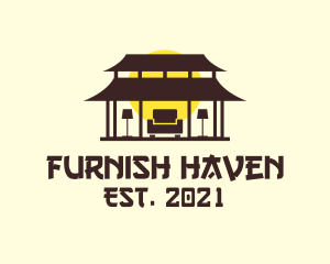 Asian Home Furnishing logo design