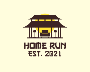 Asian Home Furnishing logo design