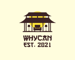 Seat - Asian Home Furnishing logo design