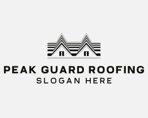 Roofing - House Roof Renovation logo design