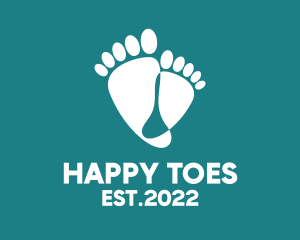 Toes - Toddler Toes Clinic logo design
