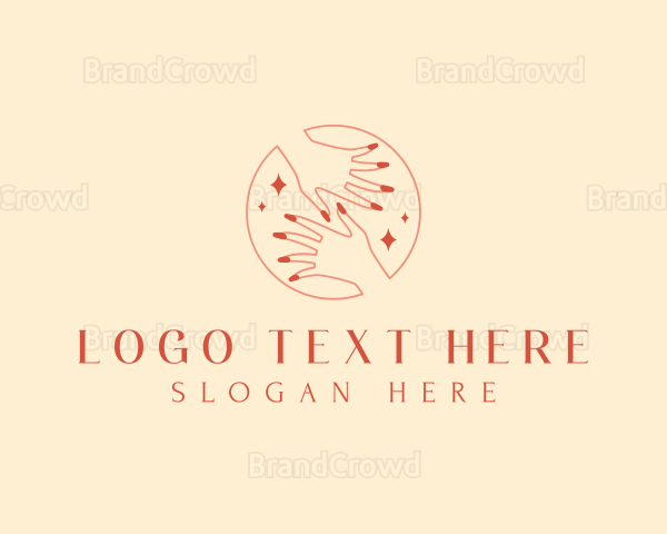 Elegant Nail Salon Logo