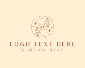 Spa Salon - Elegant Nail Salon logo design