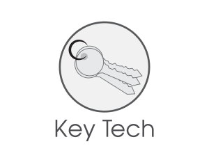 Gray Keys Locksmith logo design