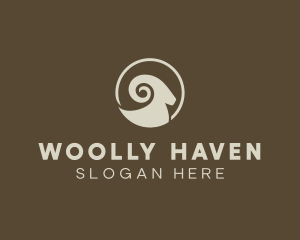 Big Horn Ram Sheep logo design