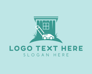 Lawn - Lawn Mower Gardening logo design