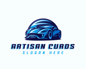 Sports Car Automobile logo design