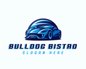 Sports Car Automobile logo design