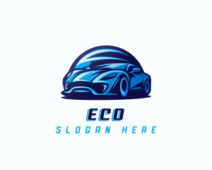 Sports Car Automobile logo design