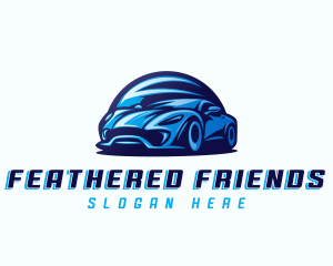 Sports Car Automobile logo design