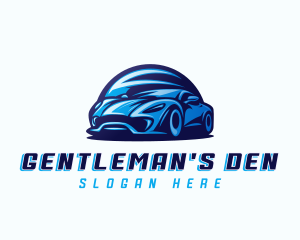 Sports Car Automobile logo design