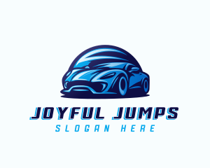 Sports Car Automobile logo design