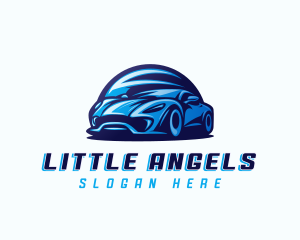 Sports Car Automobile logo design