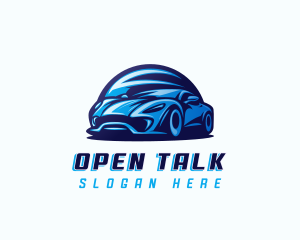 Sports Car Automobile logo design