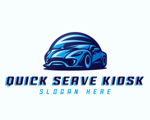 Sports Car Automobile logo design