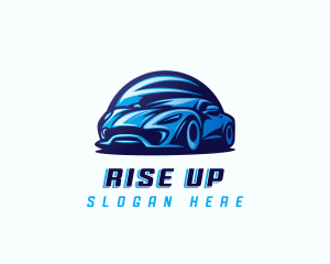 Sports Car Automobile logo design