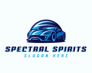 Sports Car Automobile logo design