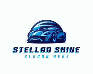 Sports Car Automobile logo design
