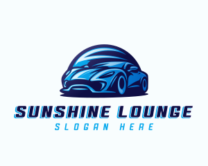 Sports Car Automobile logo design