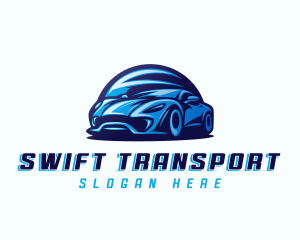 Sports Car Automobile logo design