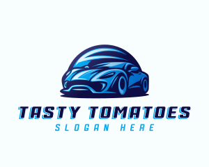 Sports Car Automobile logo design