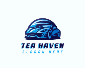 Sports Car Automobile logo design