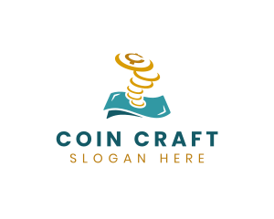 Coin Money Savings logo design