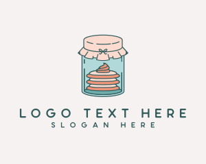 Sugary - Sweet Dessert Jar logo design