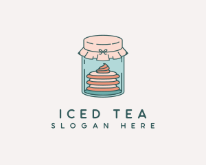 Sweet Dessert Jar logo design