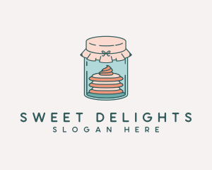 Sugary - Sweet Dessert Jar logo design