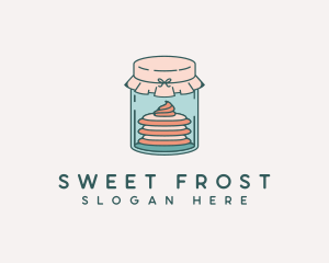 Sweet Dessert Jar logo design